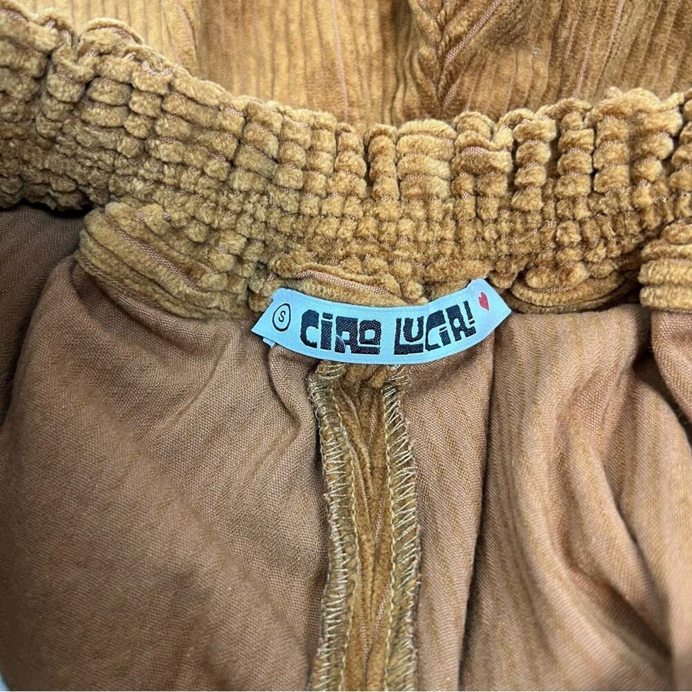 Ciao Lucia Orange Corduroy Pants - Picture 14 of 15